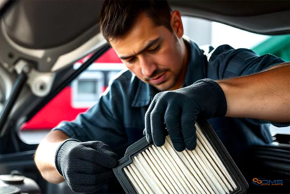 Air and cabin filter replacement service for cleaner air and better performance
